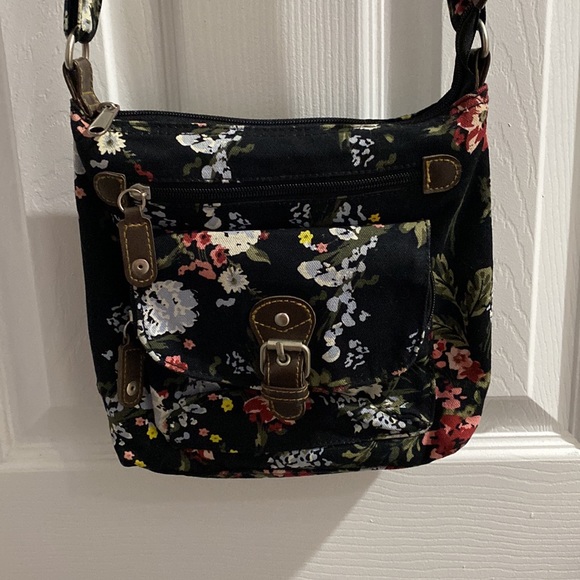 Flowered crossbody bag - Picture 2 of 3